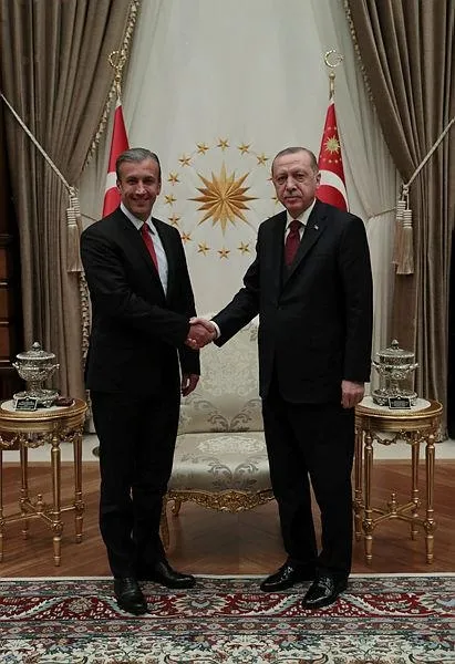 Başkan Erdoğan Venezuela Devlet Başkan Yardımcısı'nı kabul etti-1