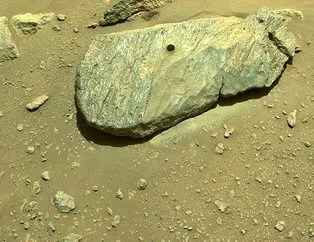 Mars’tan ilk kaya örneği alındı!