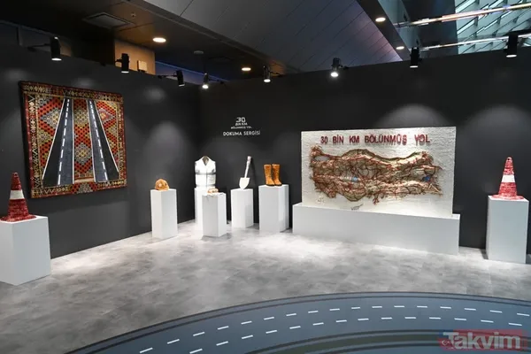 Başkan Erdoğan Karayolları Gayret ve Liderlik Sergisi'ni gezdi - 14