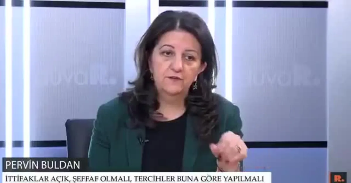 HDP'li Pervin Buldan'dan CHP'ye açık çağrı: Çekingenliği üzerinizden atın! İttifakı gizlemeyelim |Video