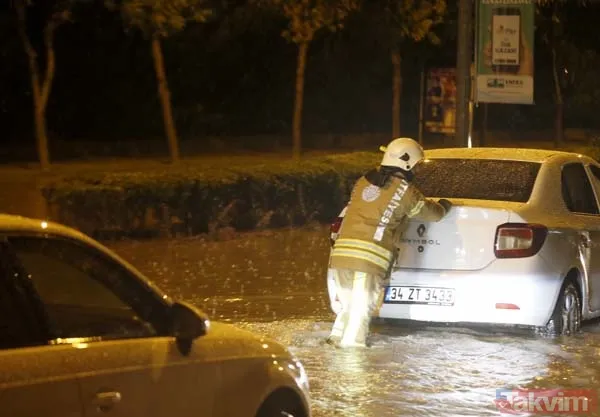 İstanbullular dikkat! Bu görüntüler dün geceden... - 7