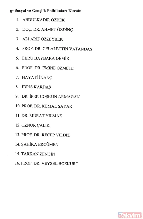 10 ayrı kurula 140 isim | Cumhurbaşkanlığı politika kurulları üyeleri belli oldu! Karar Resmi Gazete'de! Listede Orhan Gencebay da var - 10