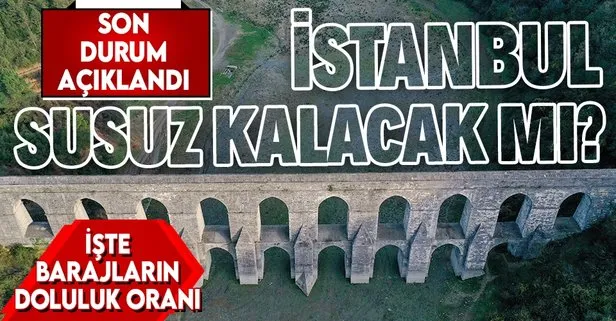 İstanbul’da baraj doluluk oranında son durum ne? Yağışlar su seviyesini yükseltti mi? İşte son 15 yılın oranları