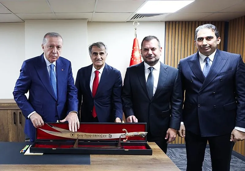 Başkan Recep Tayyip Erdoğan'a özel hediye (Takvim.com.tr)