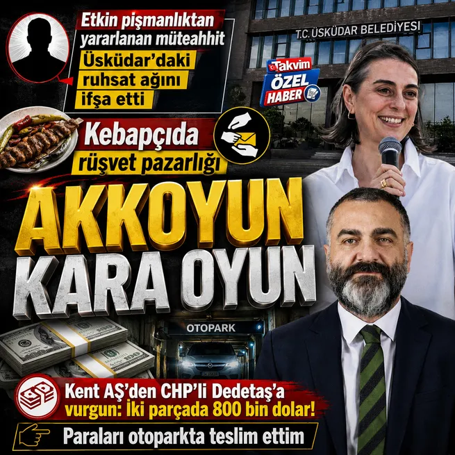 Üsküdar Belediyesi soruşturmasında etkin pişmanlık ifadesi: Usulsüz iskan ruhsatı karşılığında rüşvet verildiği iddiası