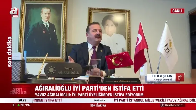 Yavuz Ağıralioğlu İYİ Parti’den istifa etti