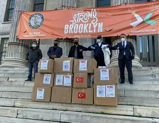 Türk toplumundan sağlıkçılara ekipman yardımı