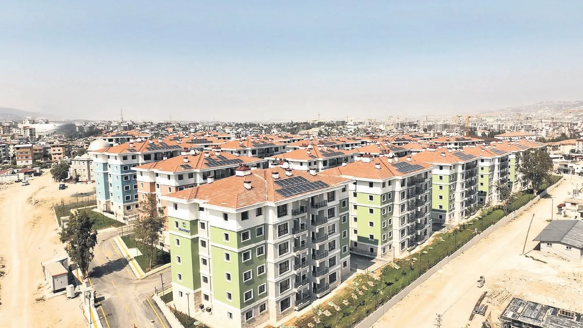 Deprem bölgelerinde konut seferberliği! Hatay'da 500 Evler tamam