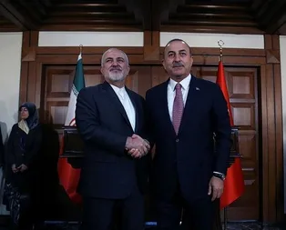 Bakan Çavuşoğlu, İran Dışişleri Bakanı Zarif ile görüştü