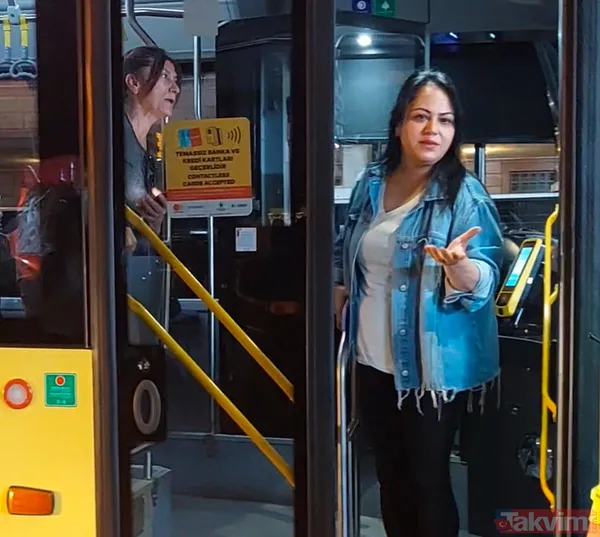 Beşiktaş'ta İETT şoförü yolcuya sinirlenip indi: Polis iknaya çalıştı - 5