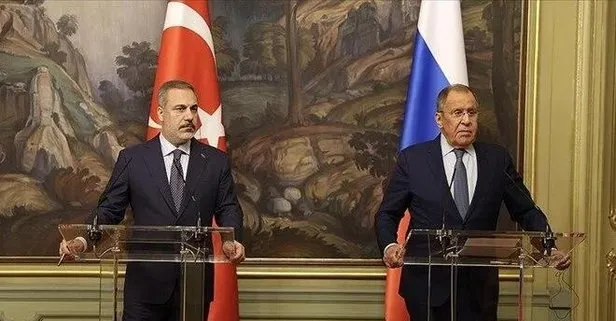 Dışişleri Bakanı Hakan Fidan Rus mevkidaşı Lavrov ile görüştü