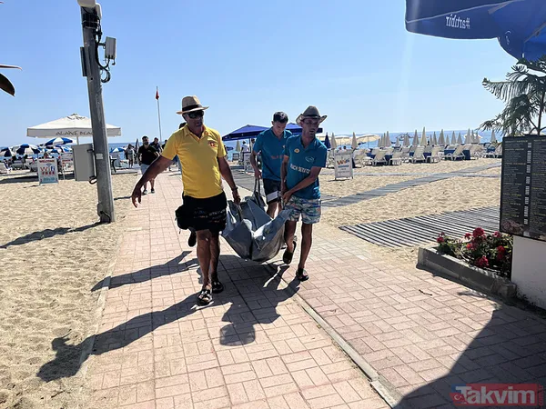 Alanya sahilinde şok olay! Güneşlenen Alman turist öldü - 1