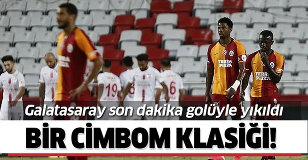 Galatasaray son dakikada gelen golle yıkıldı! Bir Cimbom klasiği