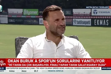 Okan Buruk’tan A Spor’a özel açıklamalar