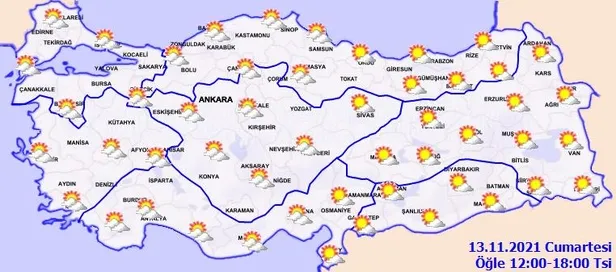 Meteoroloji'den buzlanma, sis ve pus uyarısı! Bu gece ve yarın sabah saatlerine dikkat (13-14 Kasım hava durumu)-6