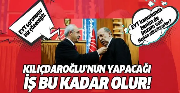 Kemal Kılıçdaroğlu EYT kanununda imzası olan Yaşar Okuyan’ı alkışlattı!