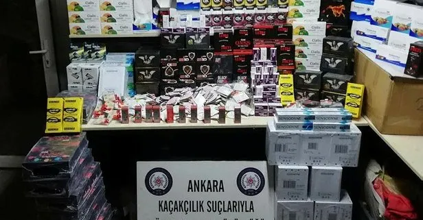 Başkentte kaçakçılık operasyonu