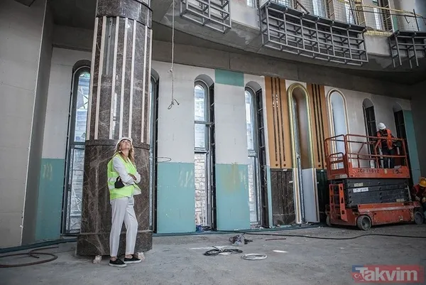 43 yıllık hayal gerçek oluyor! İşte Taksim Camii içinden çok özel kareler - 27