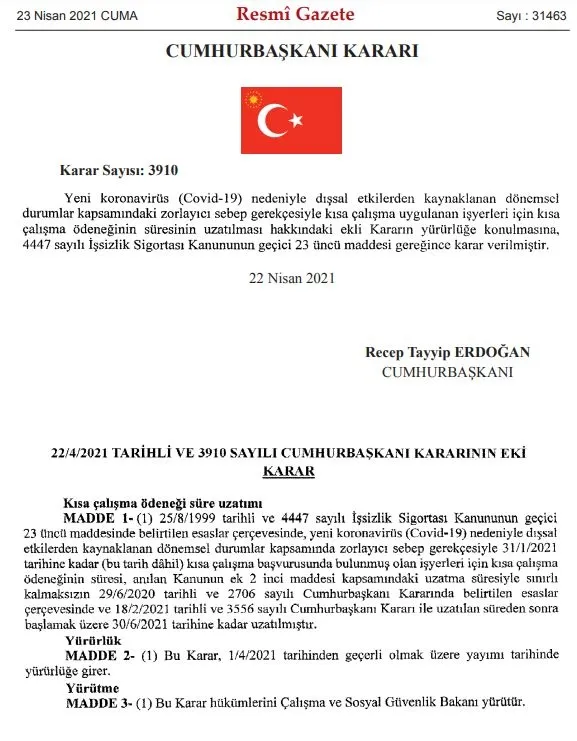 son-dakika-baskan-erdogandan-kisa-calisma-odenegini-uzatma-karari-1619126348305.jpg Son dakika! Resmi Gazete'de yayınlanarak karar resmileşti! Kısa çalışma ödeneği 3 ay daha uzatıldı-1