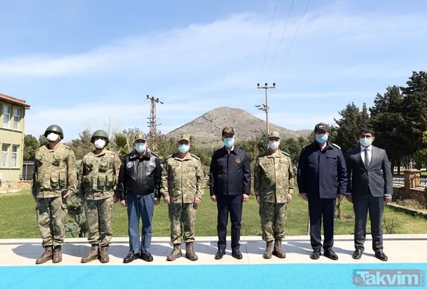SON DAKİKA: Milli Savunma Bakanı Hulusi Akar ve TSK'nın komuta kademesi Gökçeada'da! Rüzgar Alayı'nı denetledi - 13