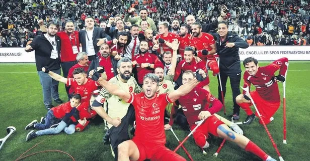 Ampute Futbol Milli Takımı 2022 Dünya Kupası’nın finalinde Angola ile karşılaşacak