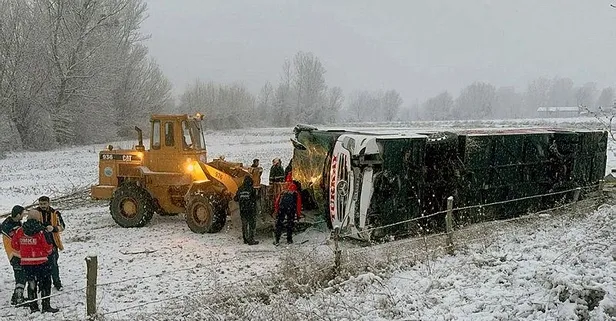 Son dakika: Kastamonu - Taşköprü kara yolunda otobüs devrildi! 6 kişi hayatını kaybetti 33 yaralı... Soruşturma başlatıldı