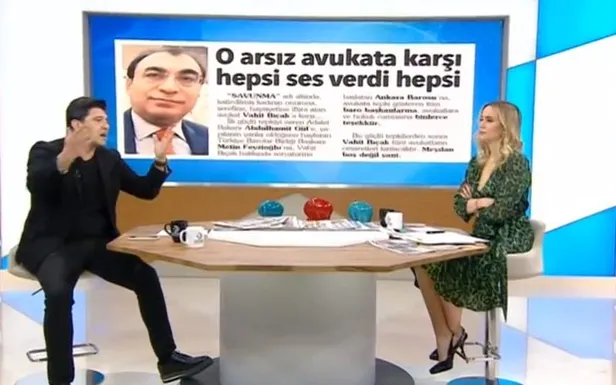 Hakan Ural canlı yayında Ceren Damar'ın katilinin avukatı Vahit Bıçak'a veryansın etti-1