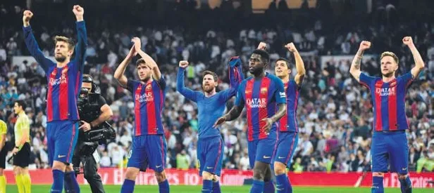 Dev derbi Barcelona’nın