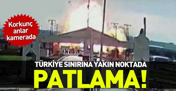 Son dakika: Çobanbeyli sınır kapısının Suriye tarafında patlama