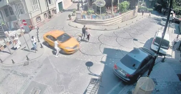 İstanbul’da taksici kapkaç yaptı