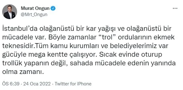 ibb-sozcusu-murat-ongun-kar-sonrasi-yollarda-magdur-olan-vatandaslari-trollukle-sucladi-1643058415308.jpg İBB Sözcüsü Murat Ongun kar sonrası yollarda mağdur olan vatandaşları trollükle suçladı!-2