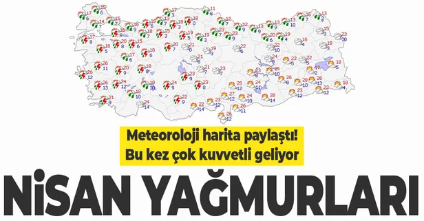 HAVA DURUMU | Bu bölgelerde yaşayanlar dikkat! Meteoroloji uyardı kuvvetli geliyor | 14-18 Nisan 2021