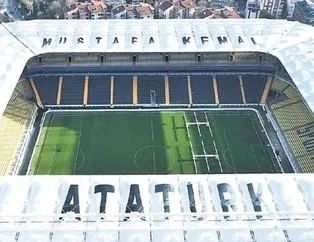 Atatürk ismi stada yazıldı