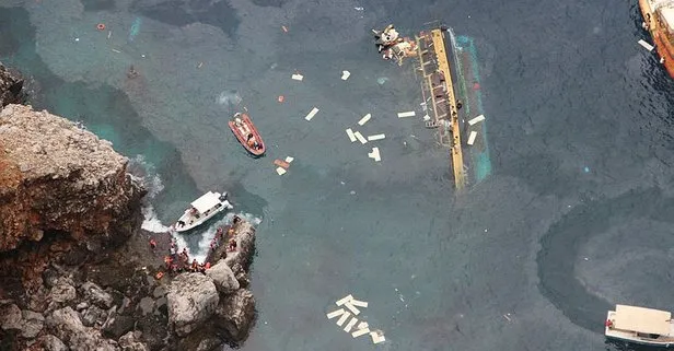 Alanya'da gezi teknesi battı