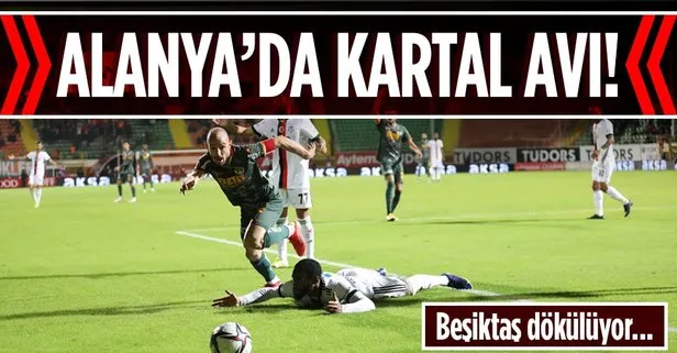 Kartal avı! Alanyaspor 2-0 Beşiktaş | MAÇ SONUCU