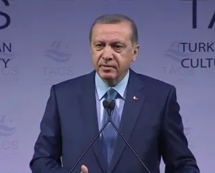 Cumhurbaşkanı Erdoğandan ABDye uyarı