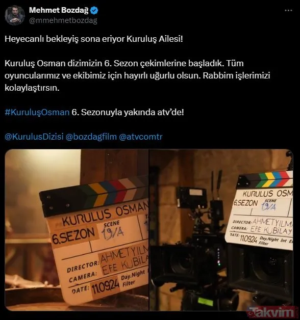 Kuruluş Osman 6. sezon oyuncuları kimler olacak? Kuruluş Osman yeni sezon tarihi açıklandı mı, ne zaman başlayacak? - 6