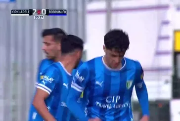 GOL | Kırklarelispor 2-1 Sipay Bodrum FK