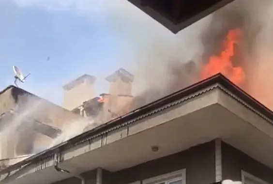 Bursa’da yangın paniği!