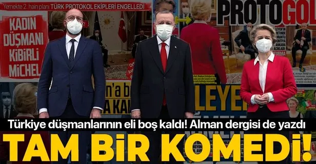 SON DAKİKA: Protokol krizi sonrası Erdoğan düşmanlarının eli boş kaldı! Der Spiegel: Türkiye’nin suçu yok!
