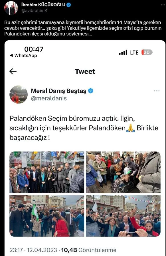 Yeşil Sol Parti'nin HDP'li vekil adayı Meral Danış Beştaş’ın Erzurum’u bilmediği ortaya çıktı!-3