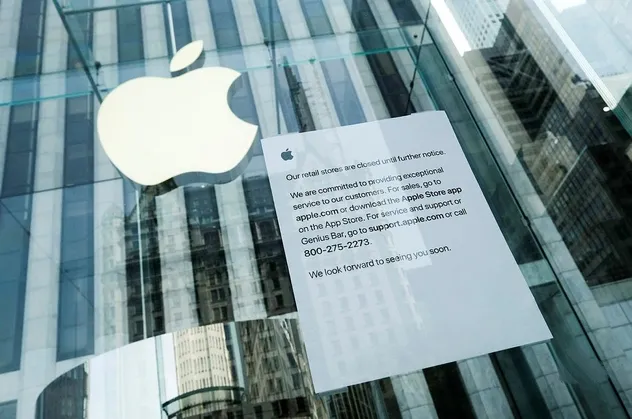 Son dakika: ABD'li teknoloji devi Apple mağazalarını süresiz kapattı