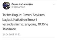 CHP yandaşı Halk TV Canan Kaftancıoğlu’ndan Ermeni Soykırımı iddialarını kabul eden tweet! başlıklı haberi ve tweetini sildi!