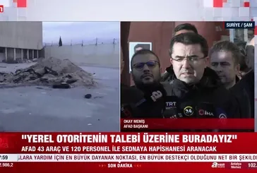 AFAD Sednaya'da!