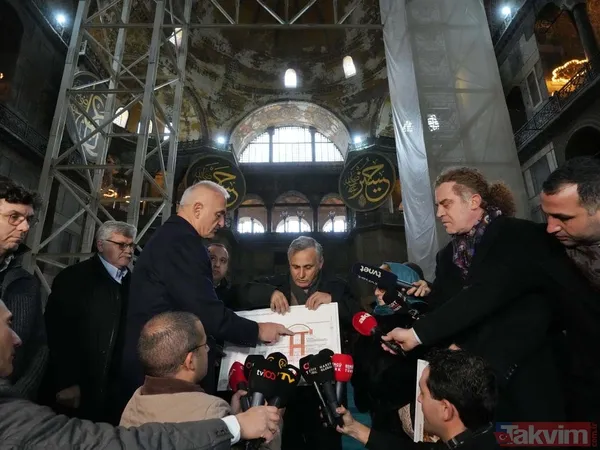 En kapsamlı restorasyon! Bakan Ersoy açıkladı: Ayasofya'da 7 tünel hattını da belgeledik - 13