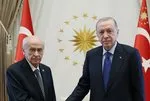 Külliye’de ’Cumhur’ zirvesi! Başkan Erdoğan MHP lideri Devlet Bahçeli’yi kabul etti