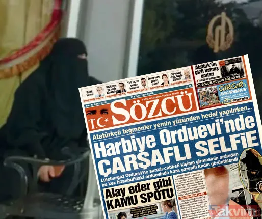 Sözcü'den skandal: Çarşaflı diye Mehmetçiğin annesini hedef aldılar! | Saygı Öztürk bile bile yaptı! - 7