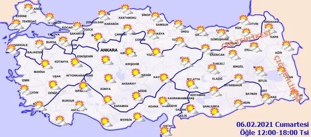 SON DAKİKA: Meteorolojiden o illere çığ uyarısı! | 6 Şubat hava durumu raporu-4