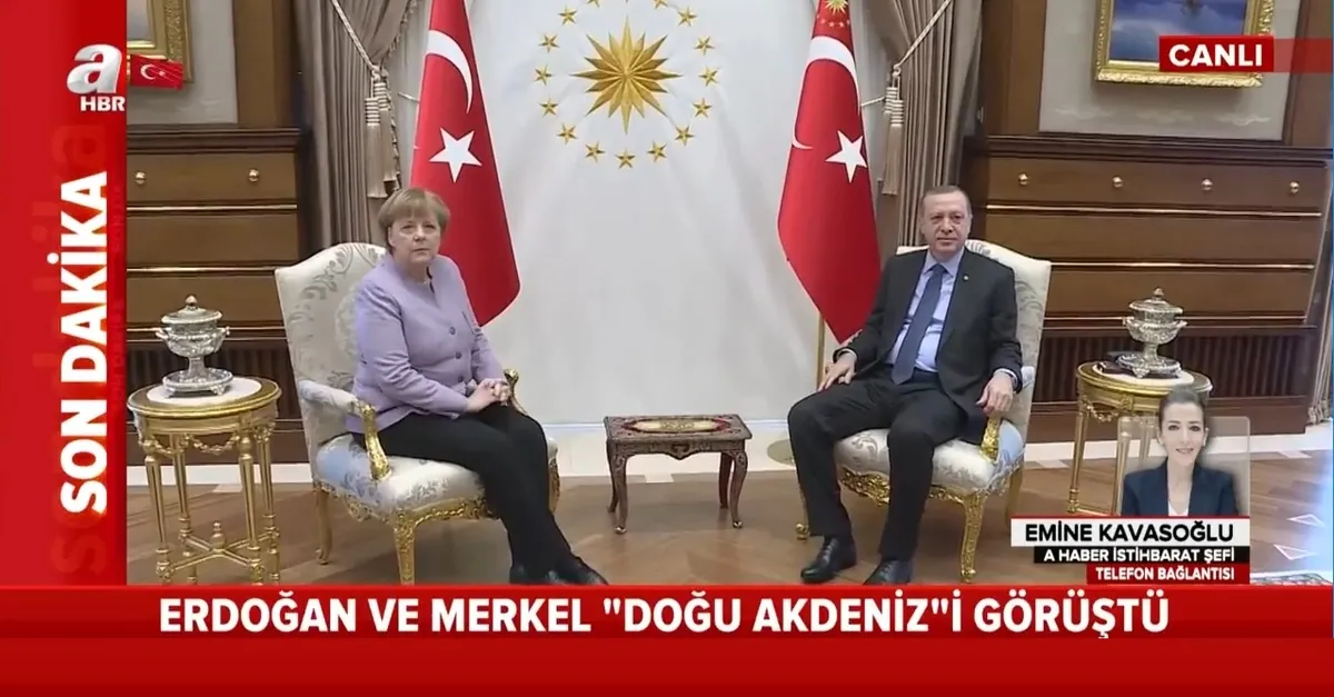 Son dakika: Başkan Erdoğan ve Almanya Başbakanı Merkel'den kritik Doğu Akdeniz görüşmesi!
