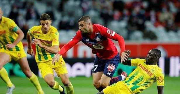 Milli futbolcu Burak Yılmaz Lille formasıyla ilk golünü attı